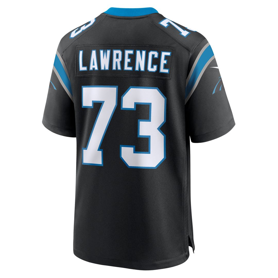 Carolina Panthers Rashard Lawrence Nike Black Game Jersey - product image 3