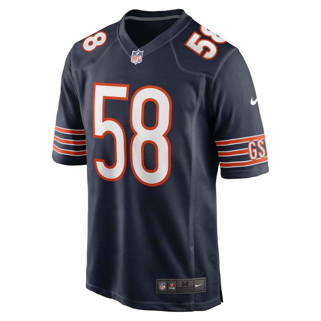 Chicago Bears Darnell Wright Nike Navy Game Jersey - product image 2