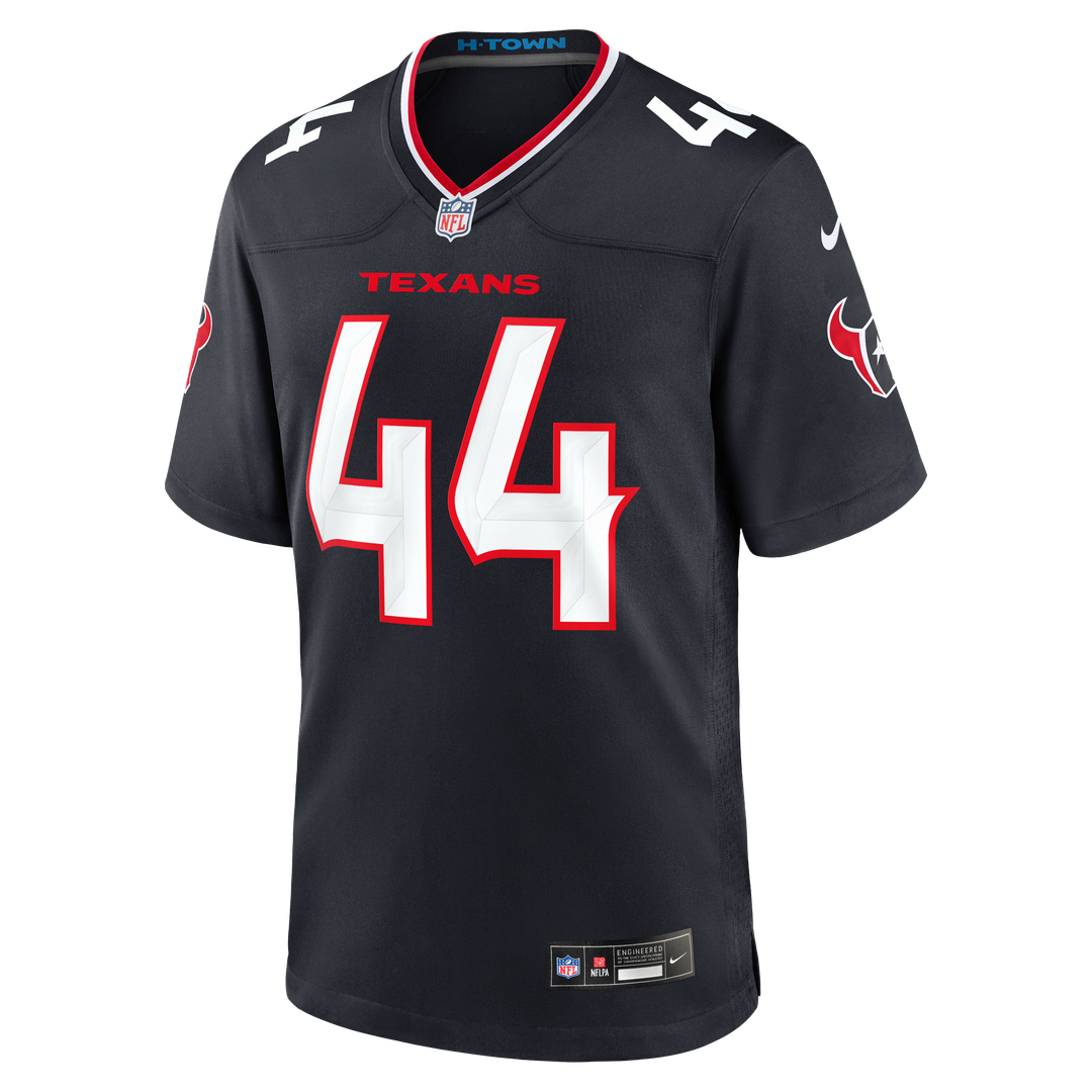 Houston Texans British Brooks Nike Navy Team Game Jersey - product image 2