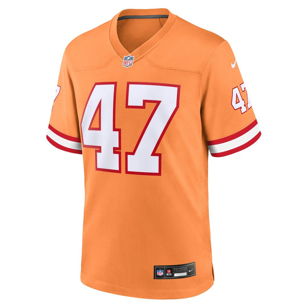 Tampa Bay Buccaneers John Lynch Nike Orange Throwback Game Jersey - product image 2