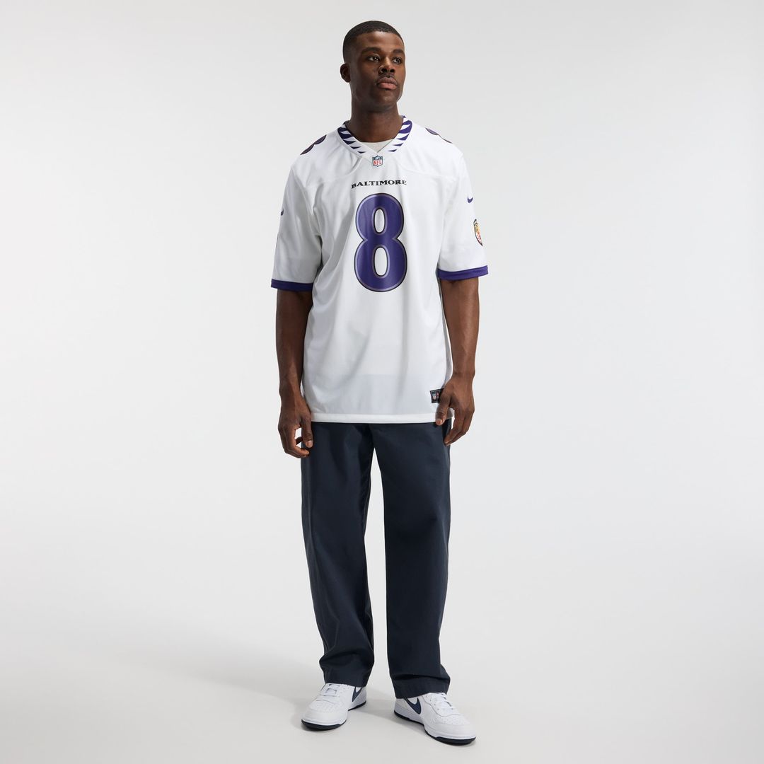 Baltimore Ravens Lamar Jackson Nike Black Alternate Game Jersey - product image 14