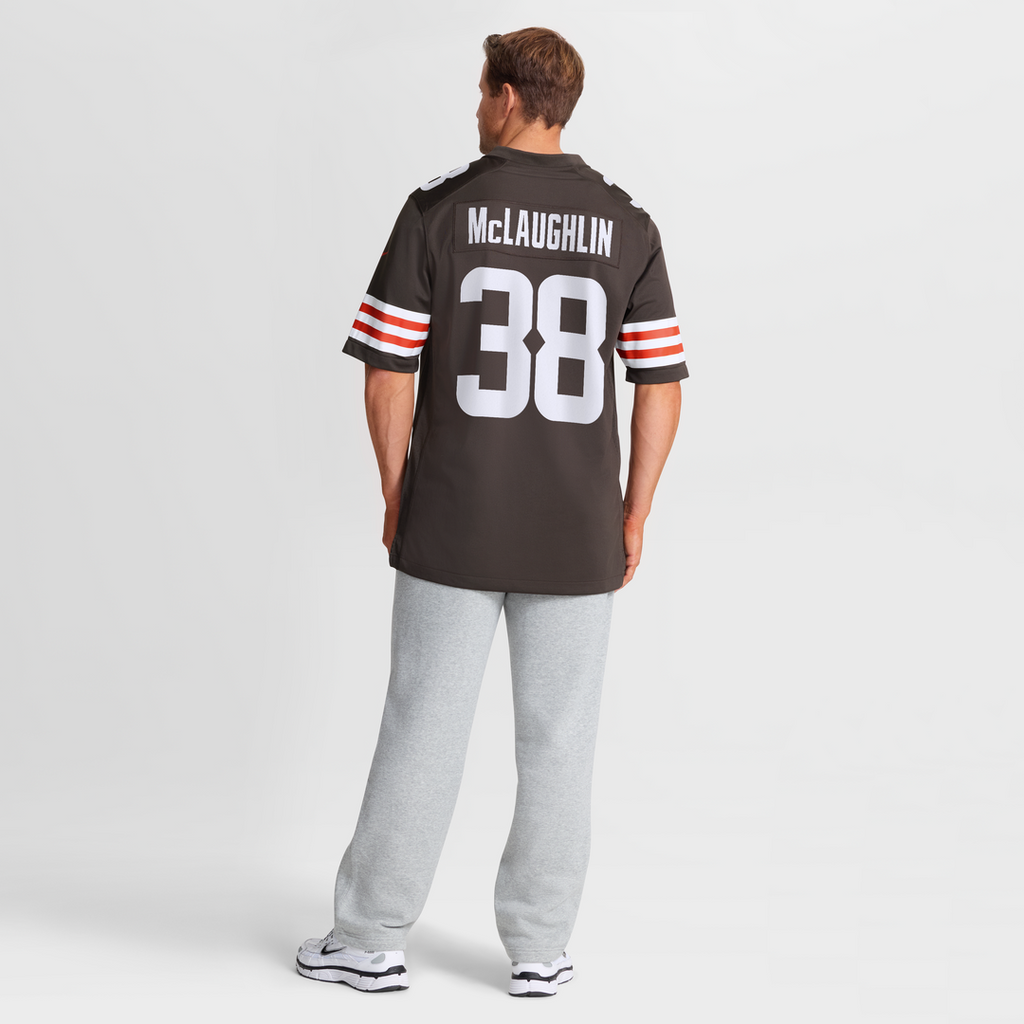 Cleveland Browns Jaleel McLaughlin Nike Brown Team Game Jersey - product image 3