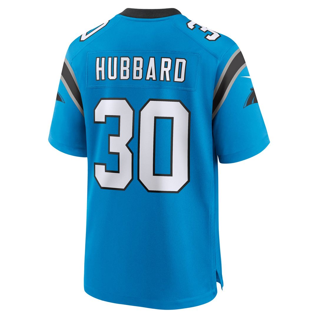 Carolina Panthers Chuba Hubbard Nike Blue Alternate Game Jersey - product image 9