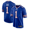 Buffalo Bills Number 1 Dad Nike Royal Game Jersey - product image 1