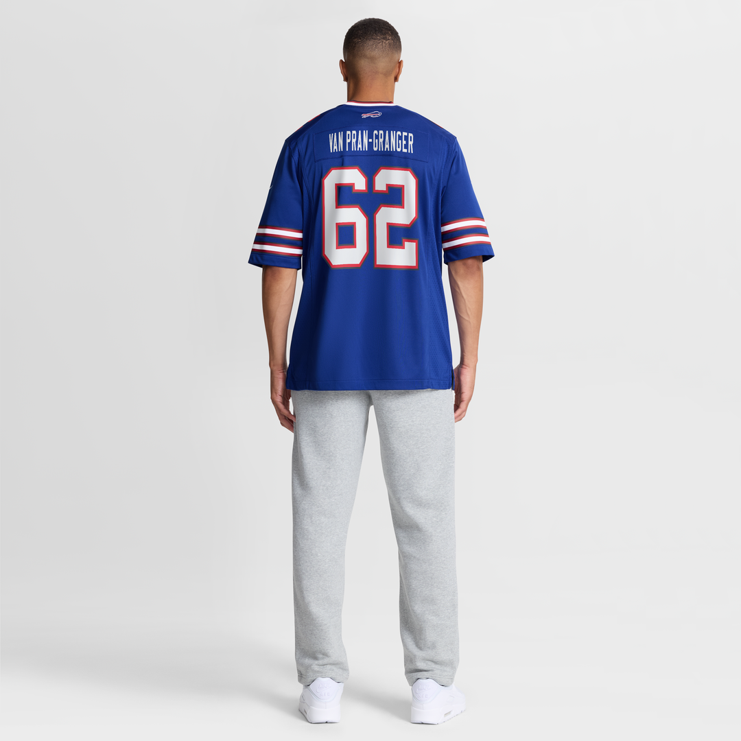 Buffalo Bills Sedrick Van Pran-Granger Nike Royal Game Jersey - product image 8