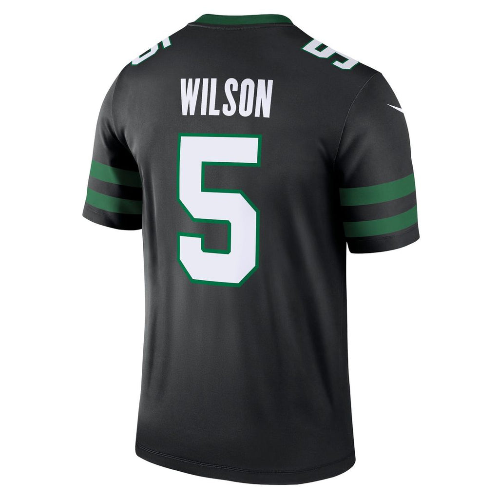 New York Jets Garrett Wilson Nike Black Legend Player Performance Top - product image 3