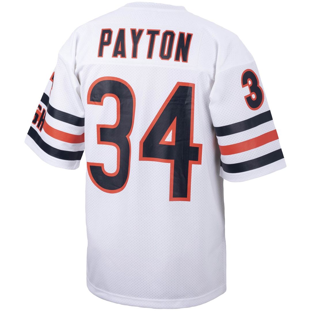 Chicago Bears 1985 Walter Payton Mitchell & Ness White Authentic Throwback Retired Player Jersey - product image 6