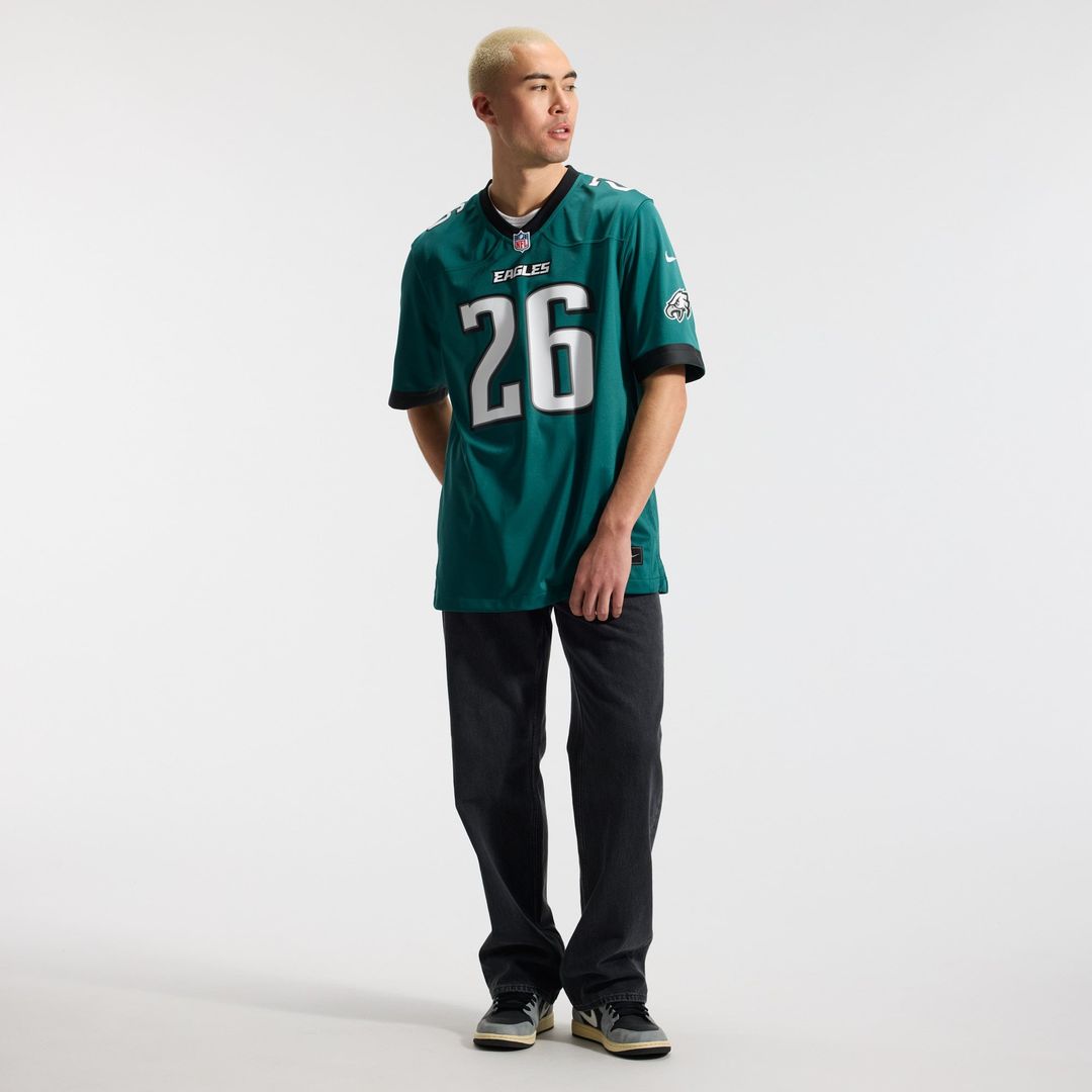 Philadelphia Eagles Saquon Barkley Nike White Game Jersey - product image 32