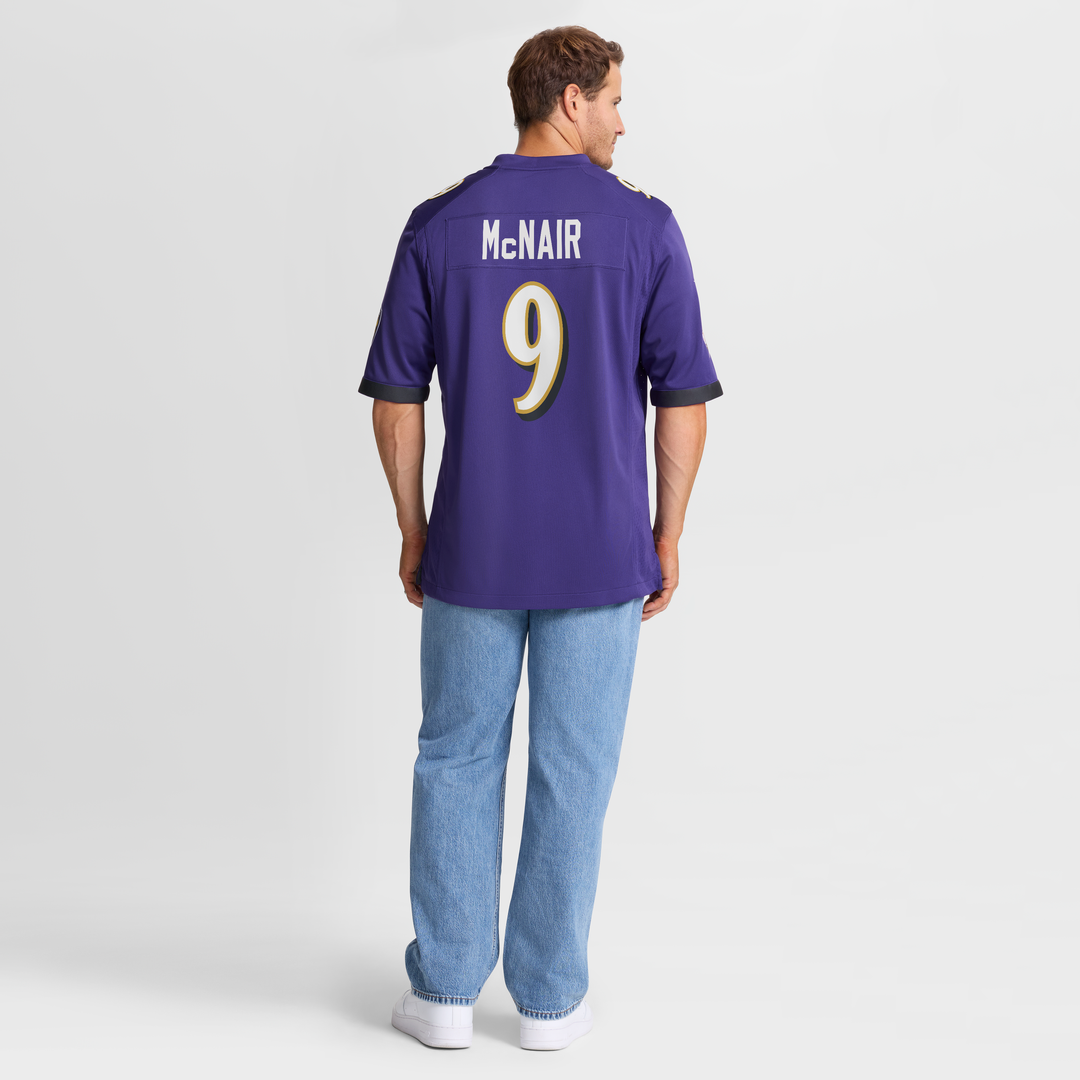 Baltimore Ravens Steve McNair Nike Purple Game Retired Player Jersey - product image 8