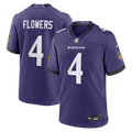Baltimore Ravens Zay Flowers Nike Purple Team Game Jersey - product image 1