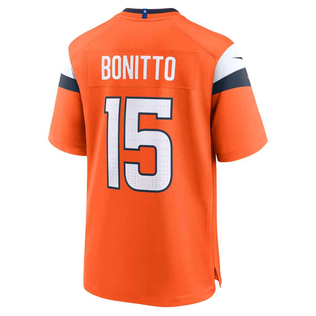 Denver Broncos Nik Bonitto Nike Orange Team Game Jersey - product image 3