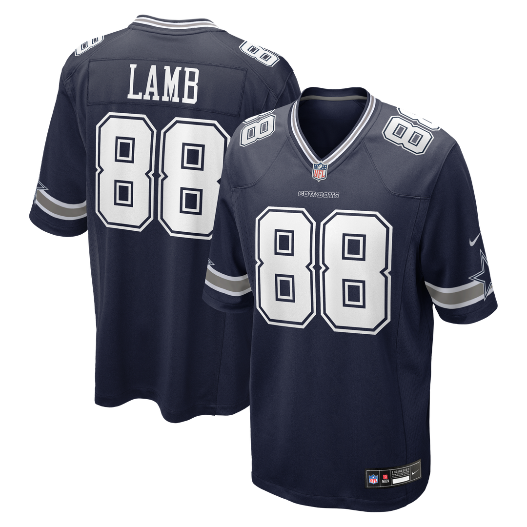 Dallas Cowboys CeeDee Lamb Nike Navy Game Jersey - product image 11