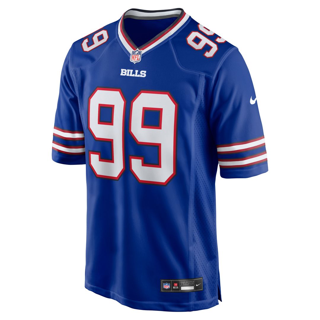 Buffalo Bills T.J. Parker Nike Royal Game Jersey - product image 2