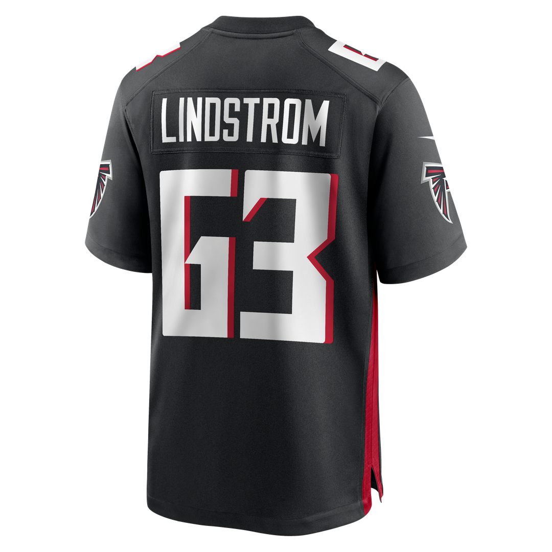 Atlanta Falcons Chris Lindstrom Nike Black Game Jersey - product image 3