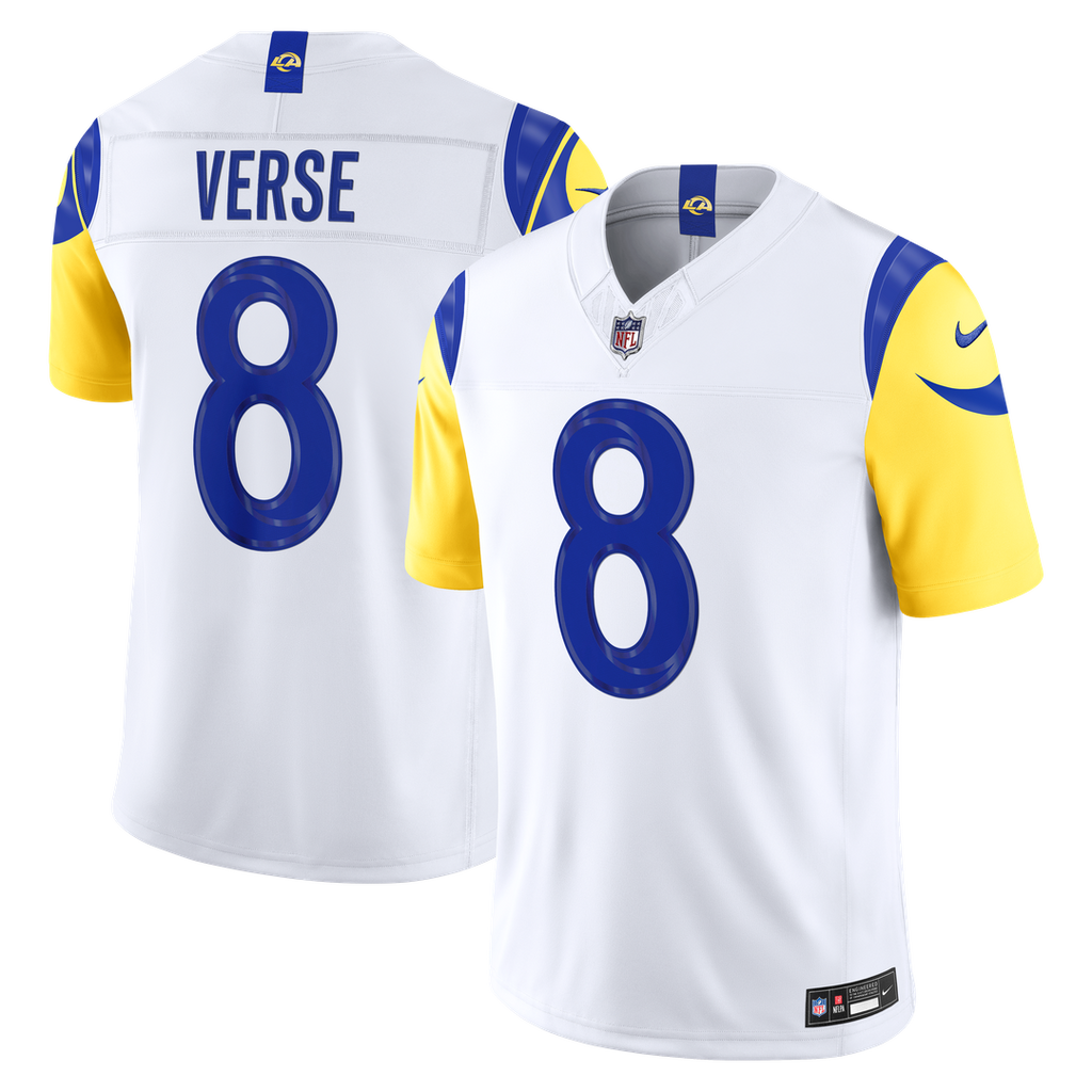 Los Angeles Rams Jared Verse Nike White Vapor F.U.S.E. Stitched Limited Jersey - product image 15