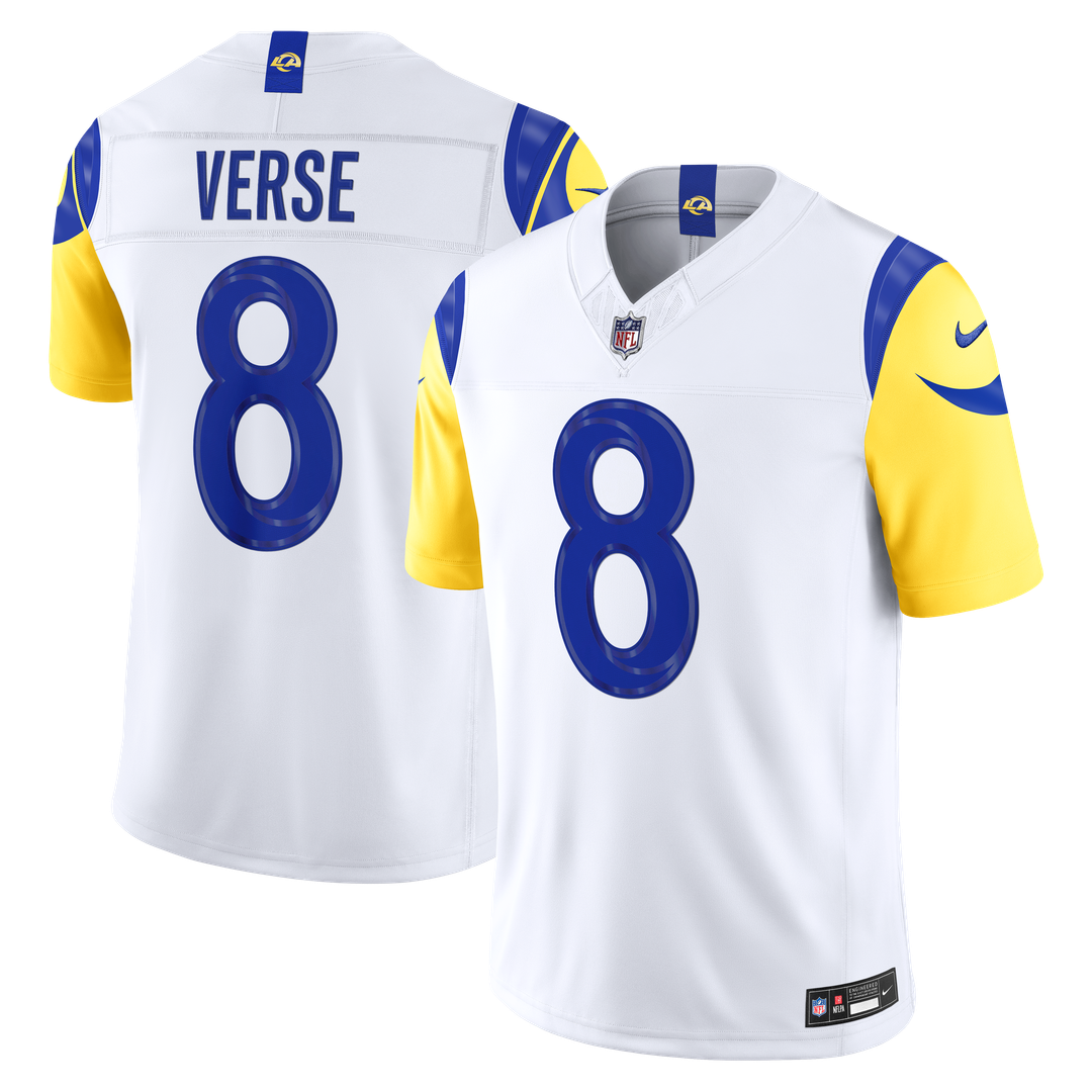 Los Angeles Rams Jared Verse Nike White Vapor F.U.S.E. Stitched Limited Jersey - product image 15