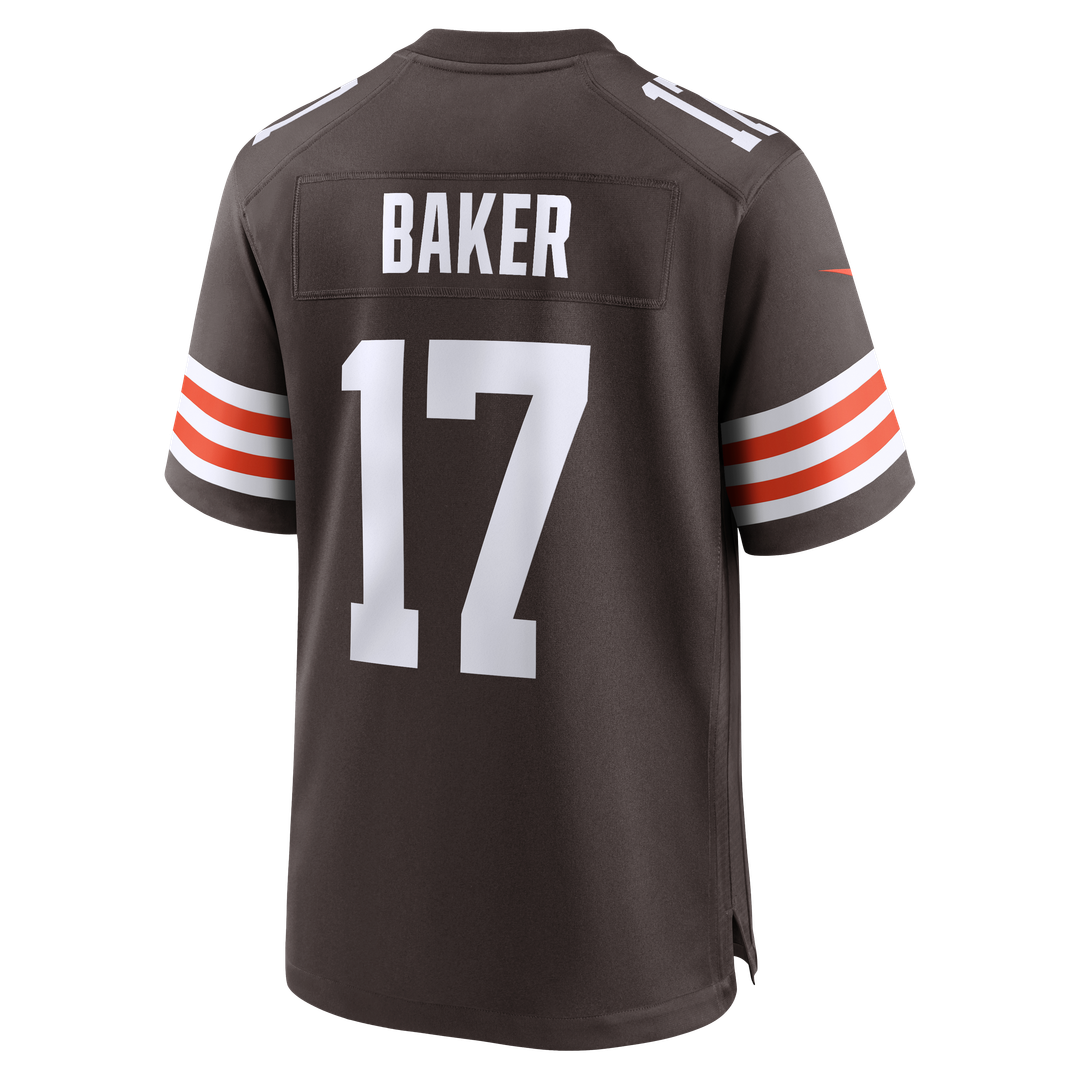 Cleveland Browns Jerome Baker Nike Brown Team Game Jersey - product image 3