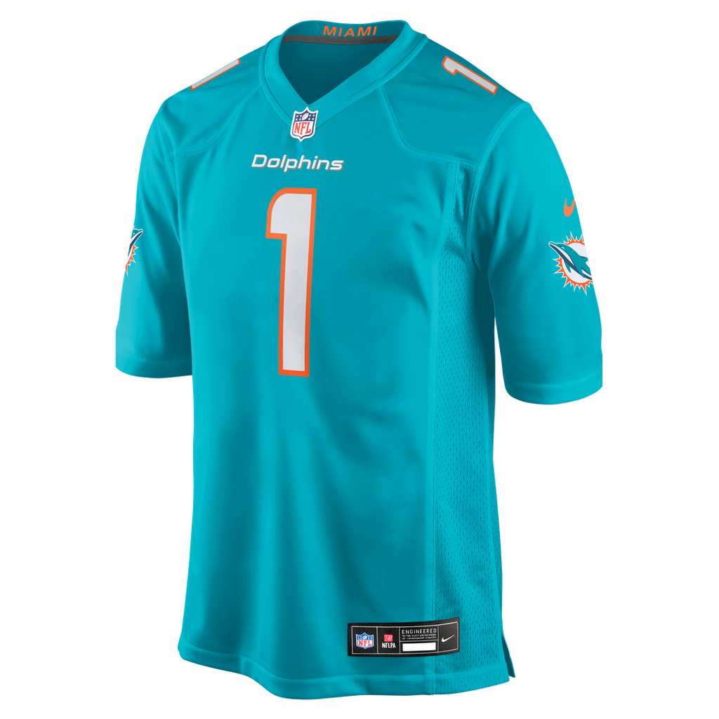 Miami Dolphins Chris Johnson Nike Aqua Team Game Jersey - product image 2