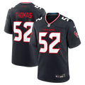 Houston Texans Xavier Thomas Nike Navy Team Game Jersey - product image 1