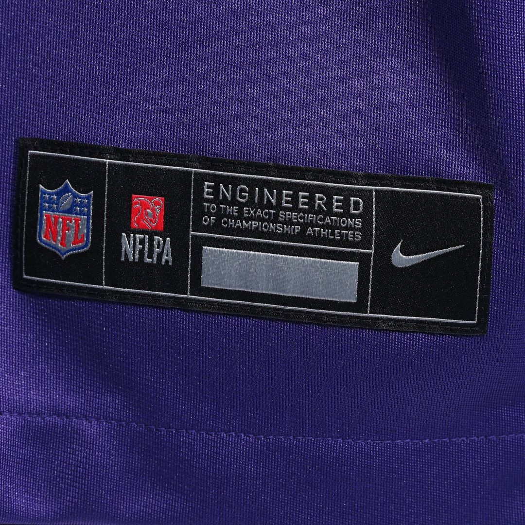 Minnesota Vikings Jordan Addison Nike White Away Game Jersey - product image 12
