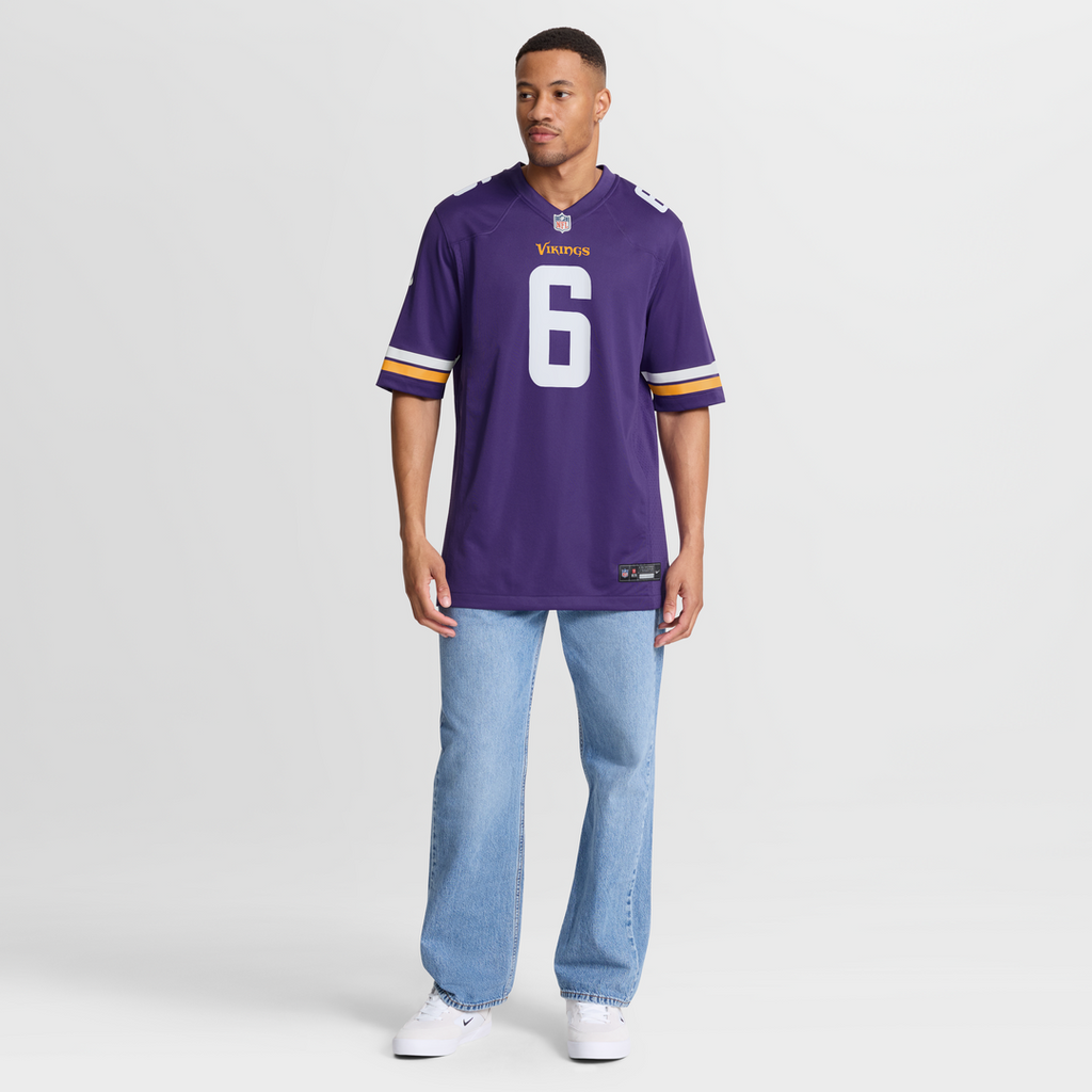 Minnesota Vikings Brian Asamoah II Nike Purple Game Jersey - product image 7