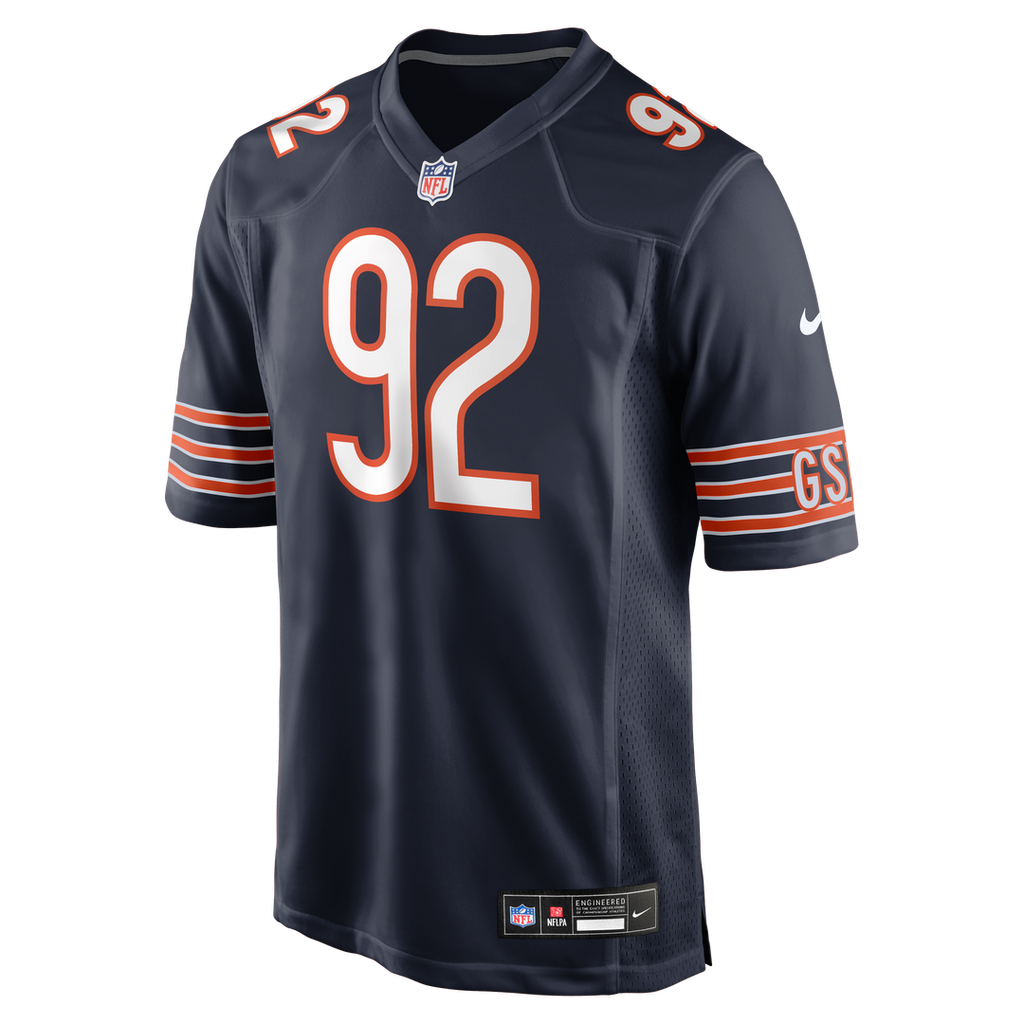 Chicago Bears Daniel Hardy Nike Navy Team Game Jersey - product image 2