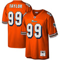 Miami Dolphins Jason Taylor Mitchell & Ness Orange Big & Tall 2004 Retired Player Replica Jersey - product image 1
