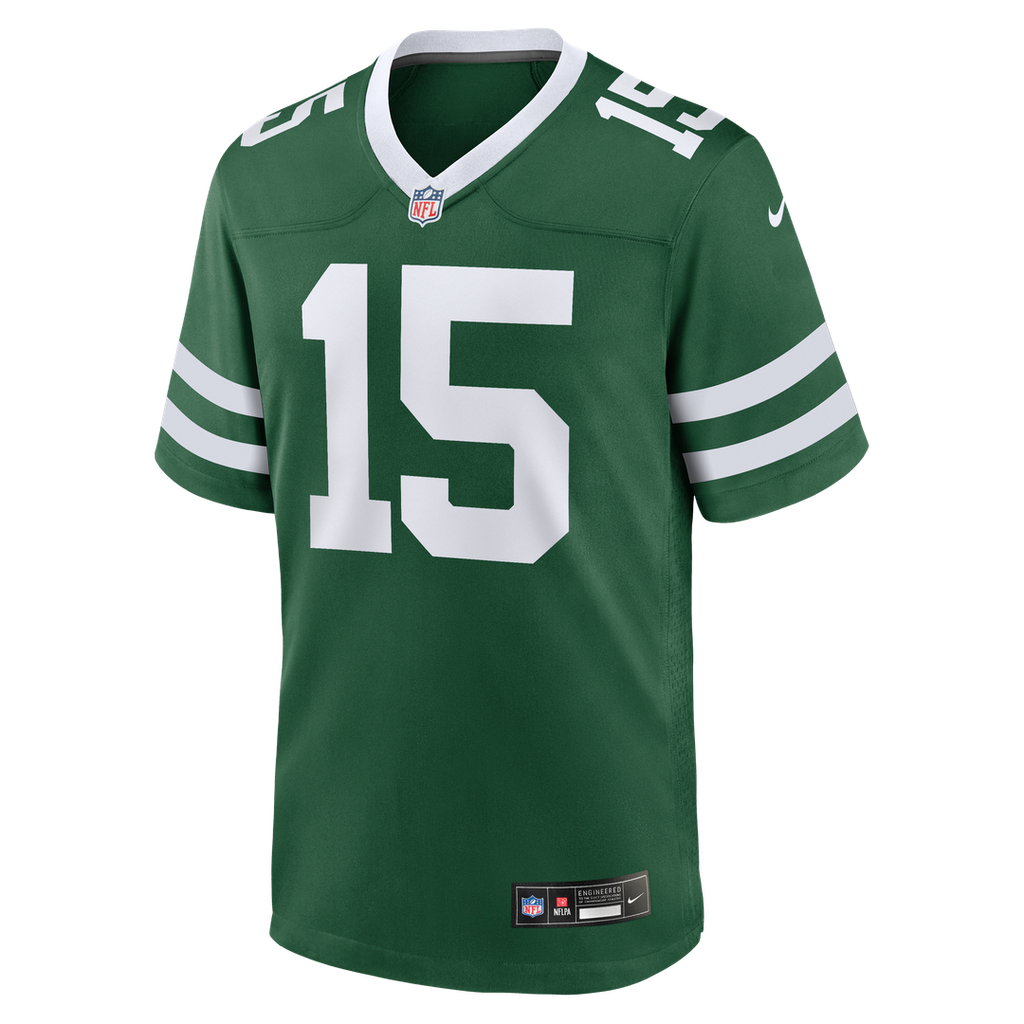 New York Jets Adonai Mitchell Nike Legacy Green Team Game Jersey - product image 2