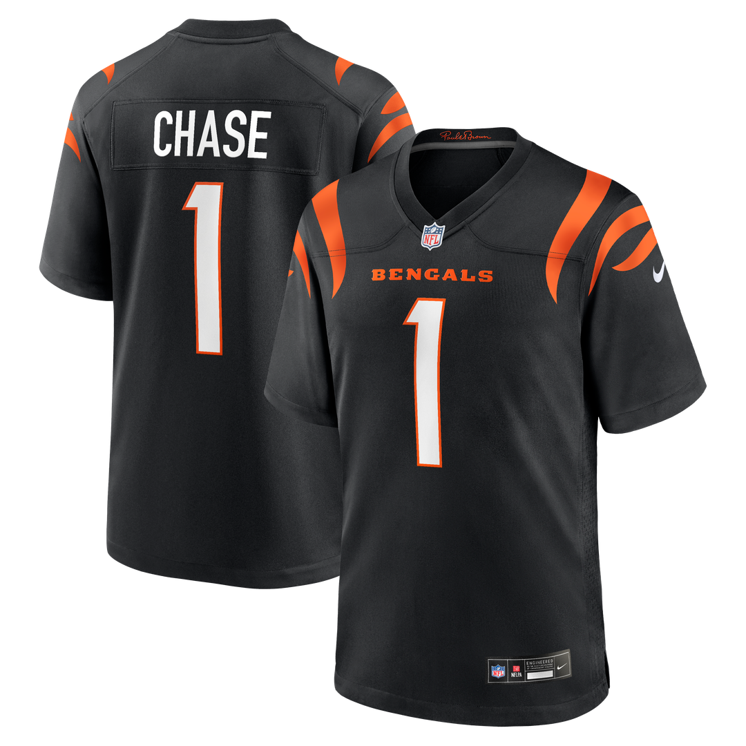 Cincinnati Bengals Ja'Marr Chase Nike Orange Alternate Game Jersey - product image 13