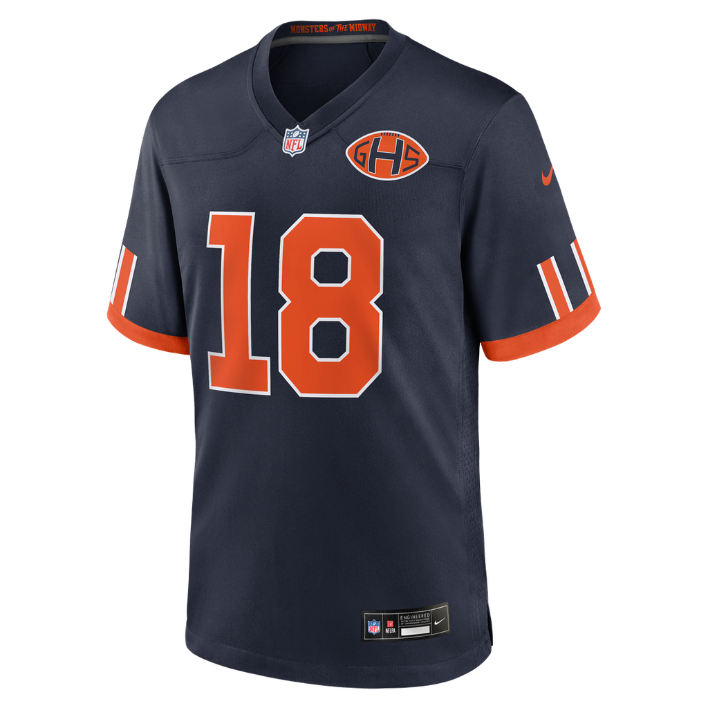 Chicago Bears Caleb Williams Nike Navy 2026 Rivalries Collection Game Jersey - product image 7