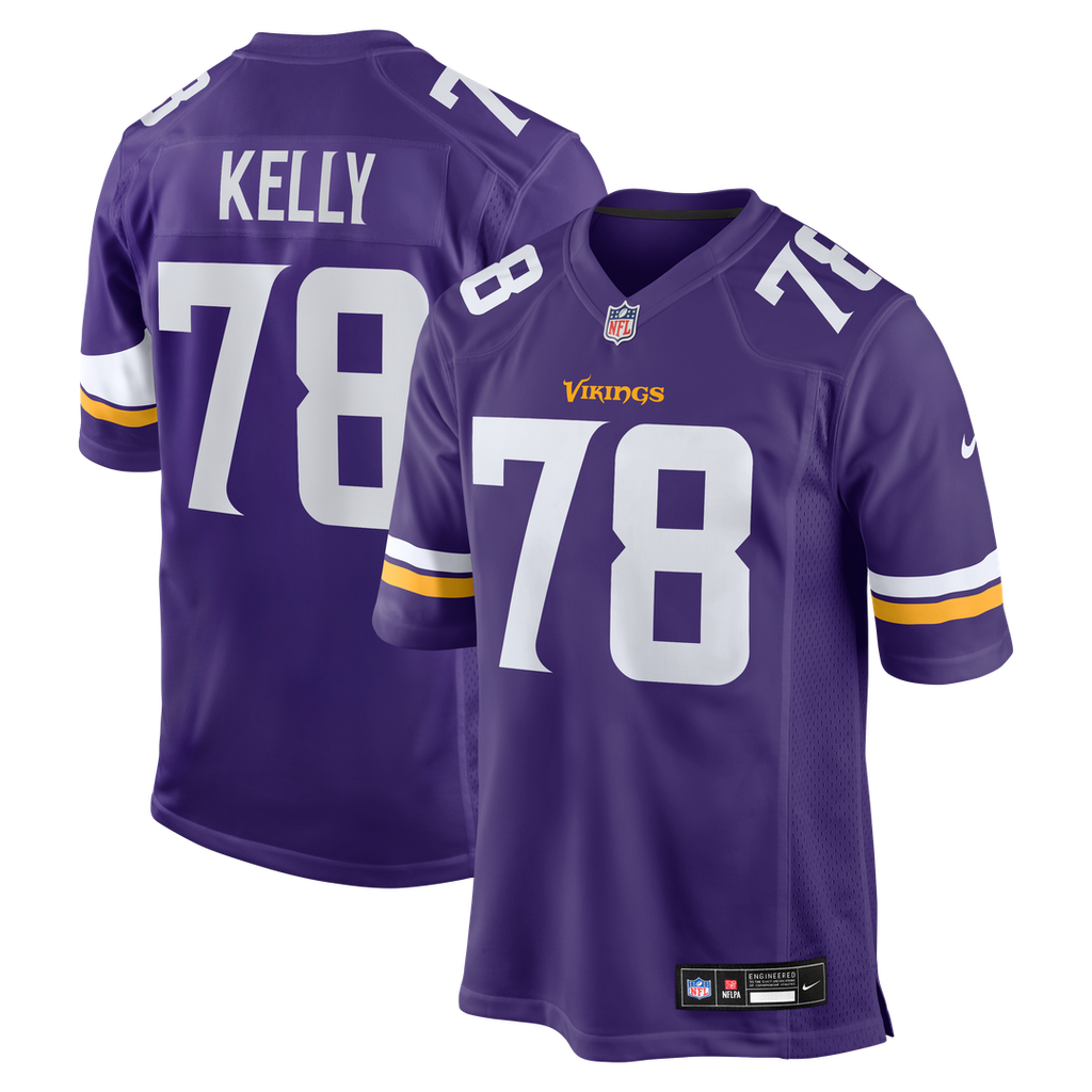 Minnesota Vikings Ryan Kelly Nike Purple Team Game Jersey - product image 1