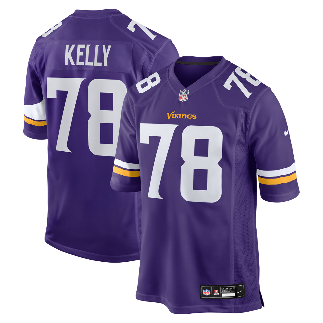 Minnesota Vikings Ryan Kelly Nike Purple Team Game Jersey - product image 1