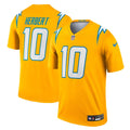 Los Angeles Chargers Justin Herbert Nike Gold Alternate Charger Power Legend Player Performance Top - product image 1