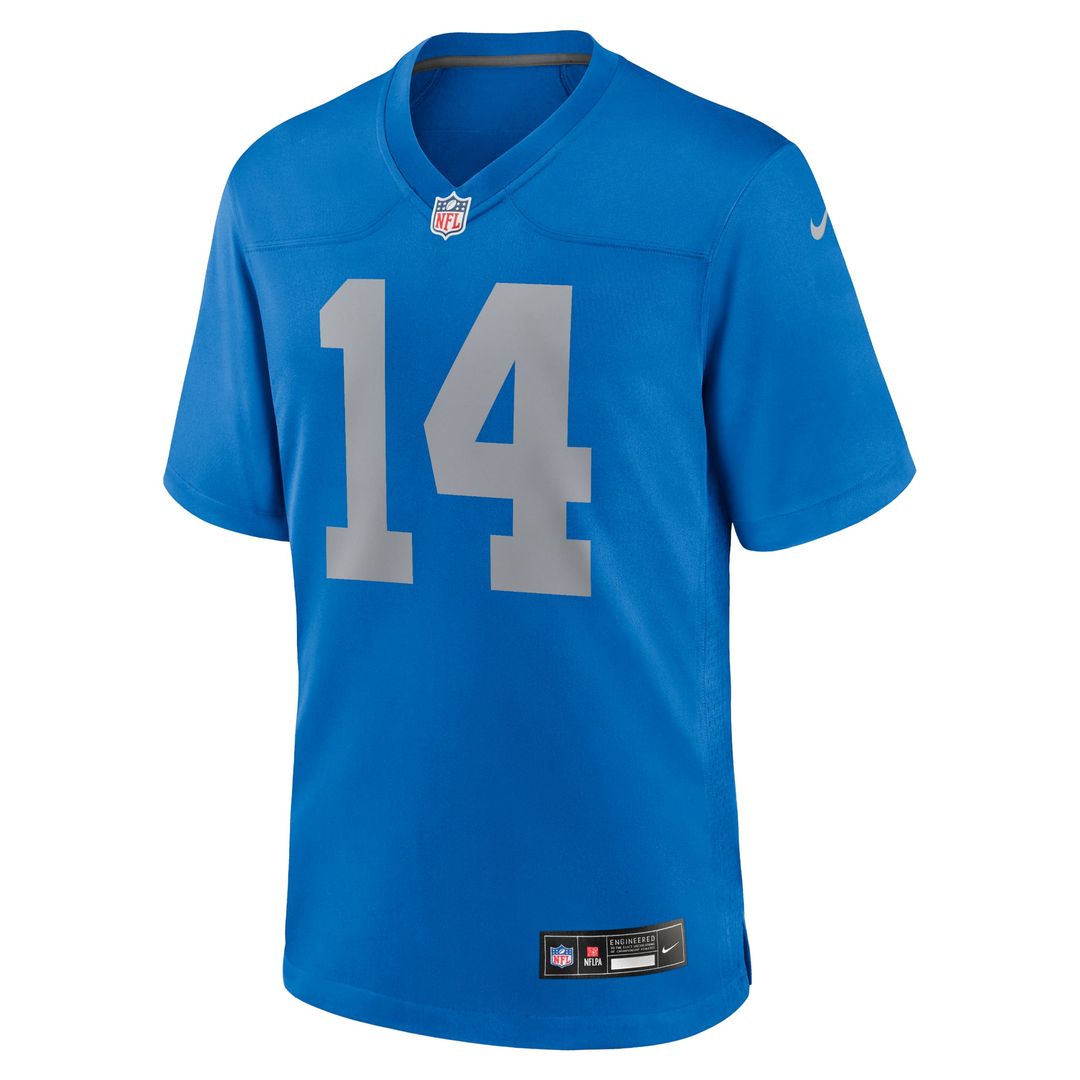 Detroit Lions Amon-Ra St. Brown Nike Blue Alternate Game Jersey - product image 2