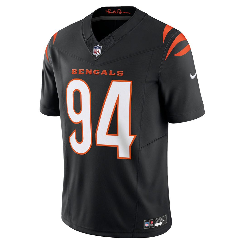 Cincinnati Bengals Sam Hubbard Nike White Vapor F.U.S.E. Limited Jersey - product image 8