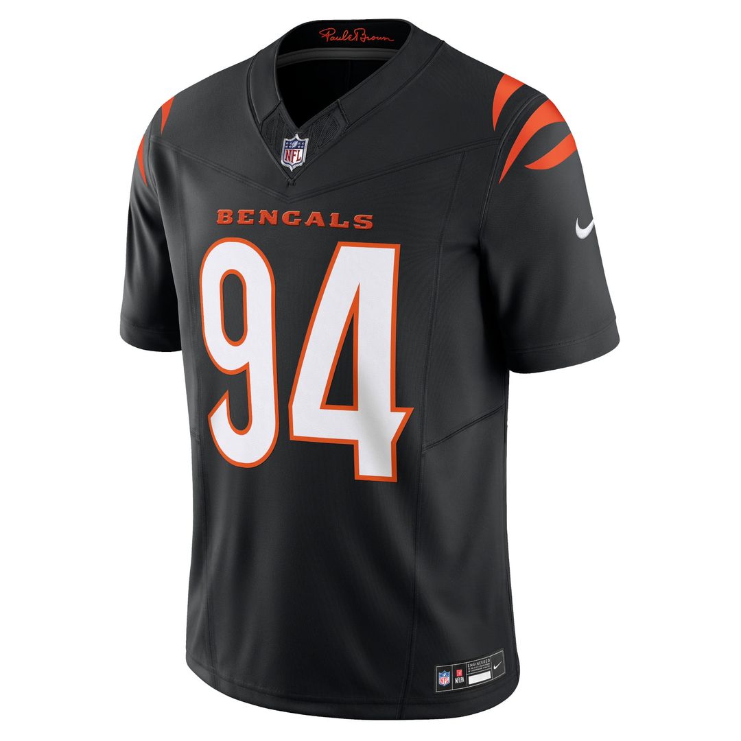Cincinnati Bengals Sam Hubbard Nike White Vapor F.U.S.E. Limited Jersey - product image 8