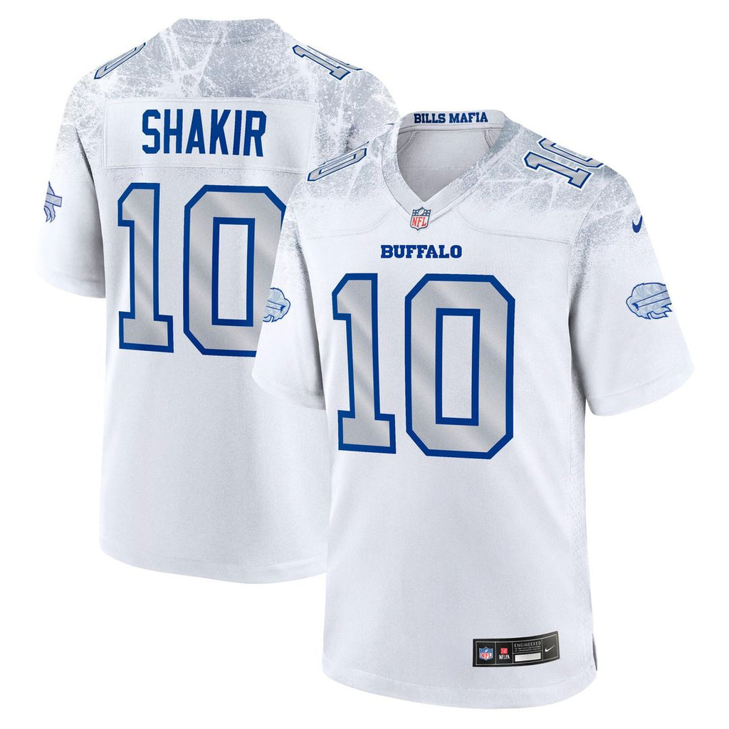 Buffalo Bills Khalil Shakir Nike White Rivalries Collection Game Jersey - product image 1