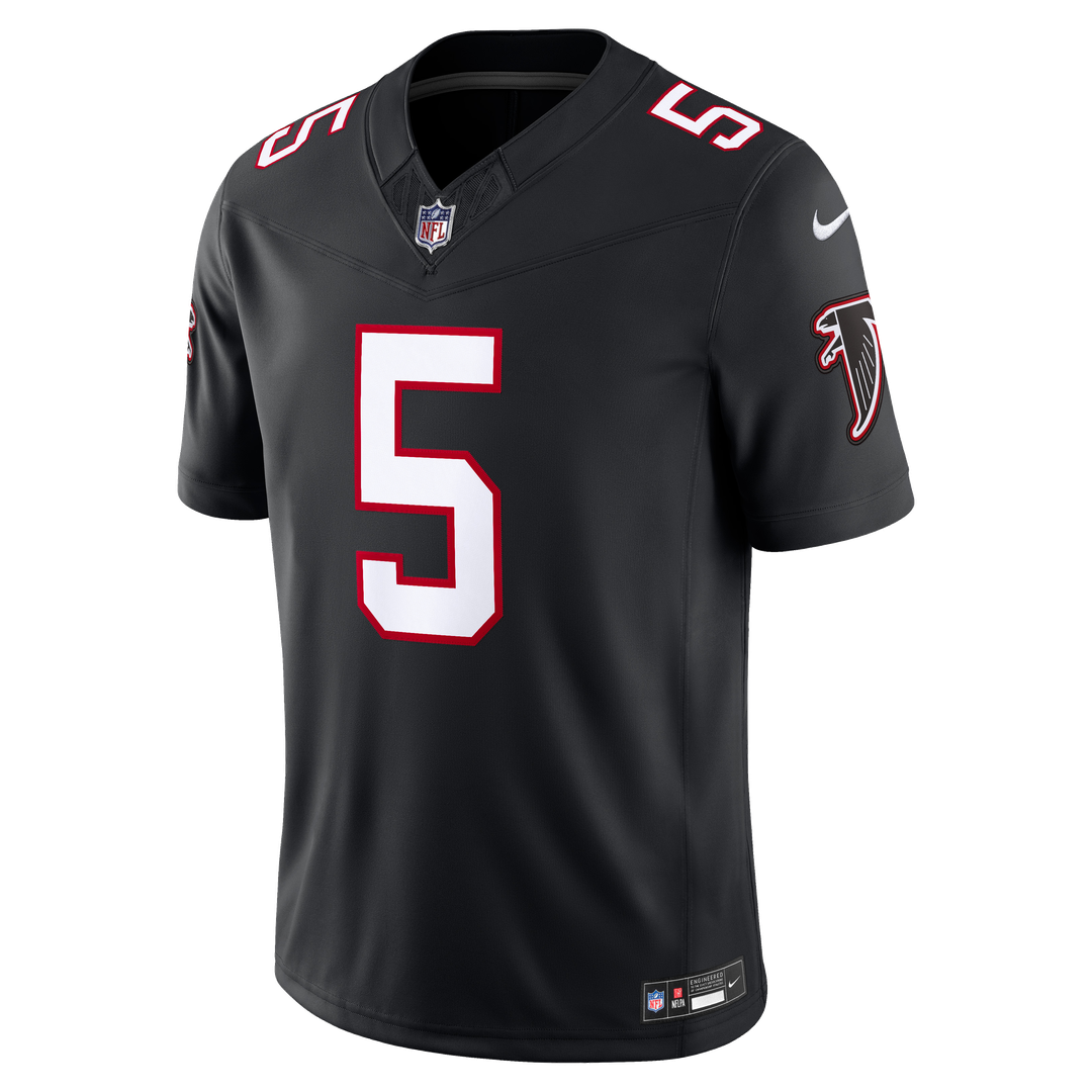 Atlanta Falcons Drake London Nike Black Alternate Throwback Vapor F.U.S.E. Stitched Limited Jersey - product image 2