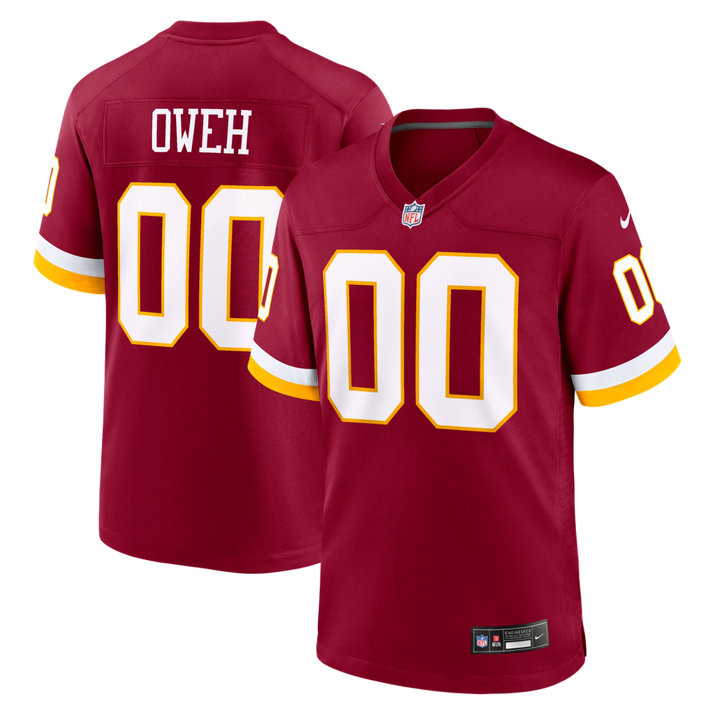 Washington Commanders Odafe Oweh Nike Burgundy Game Jersey - product image 4