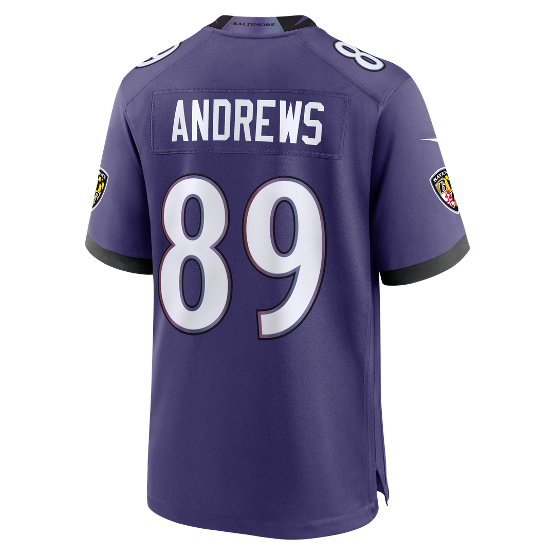 Baltimore Ravens Mark Andrews Nike Black Alternate Game Jersey - product image 9