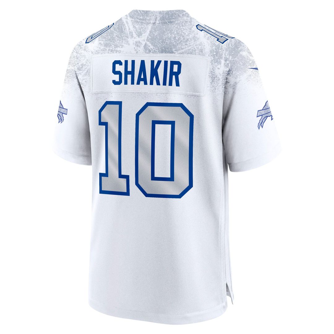 Buffalo Bills Khalil Shakir Nike White Rivalries Collection Game Jersey - product image 3