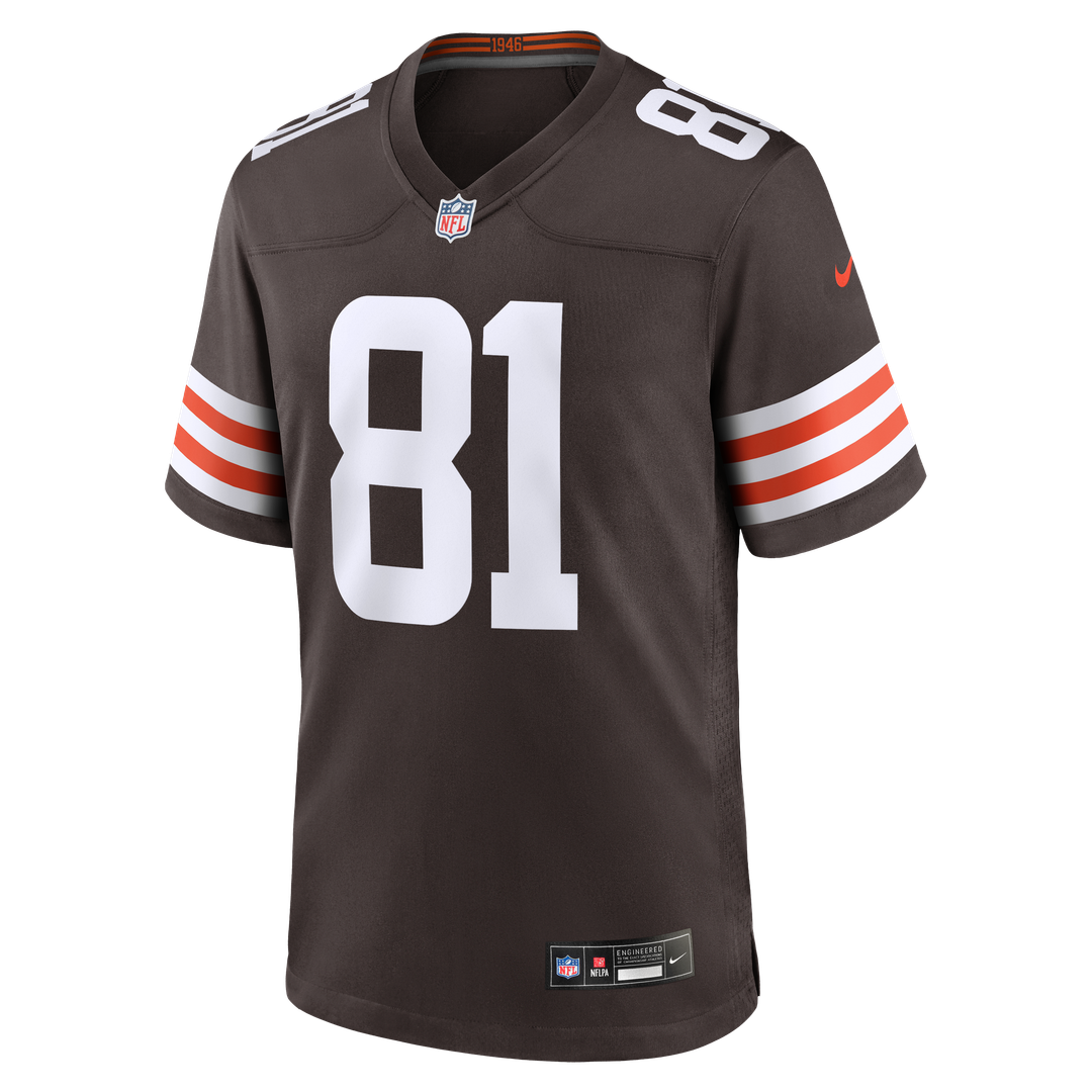Cleveland Browns Luke Floriea Nike Brown Team Game Jersey - product image 2
