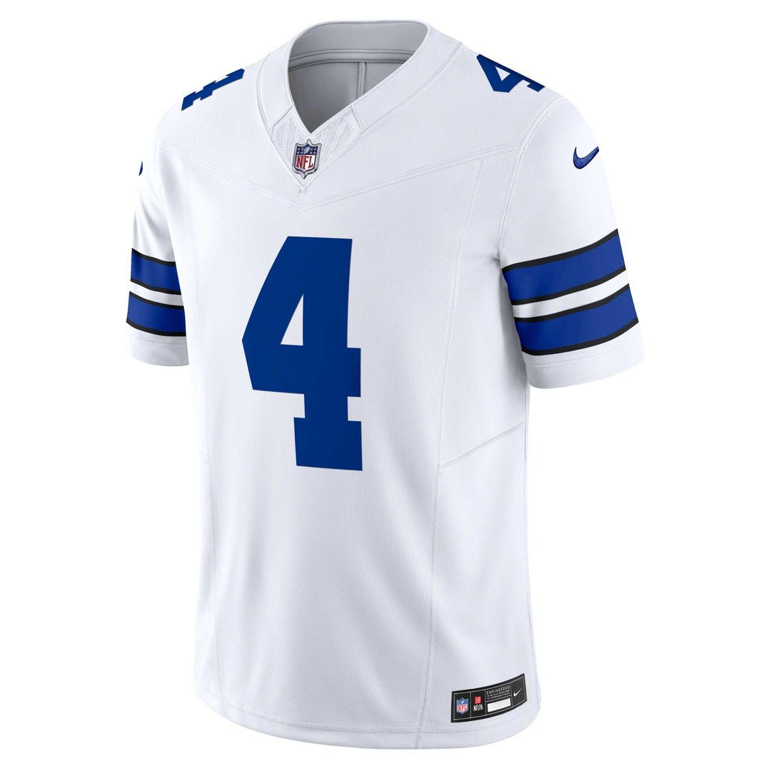 Dallas Cowboys Dak Prescott Nike White Vapor F.U.S.E. Limited Jersey - product image 2