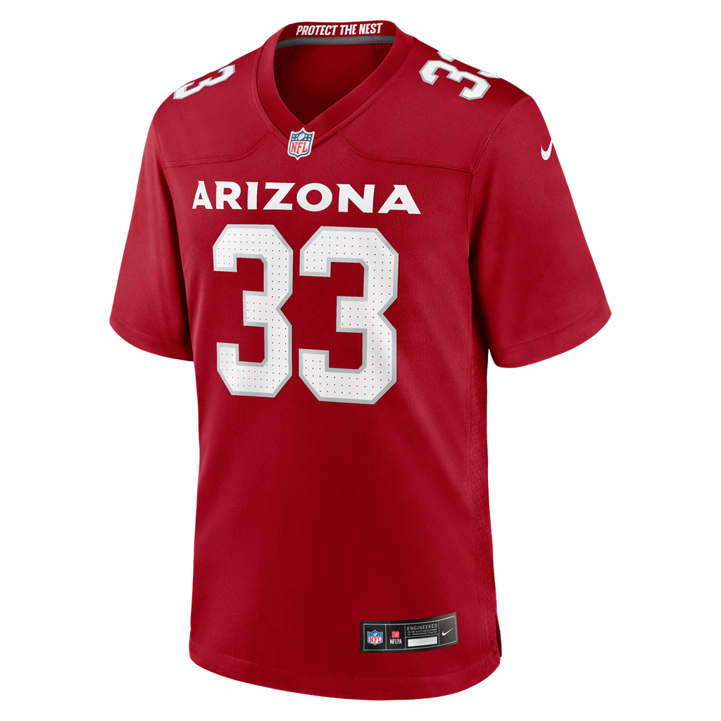 Arizona Cardinals Trey Benson Nike Cardinal Team Game Jersey - product image 2