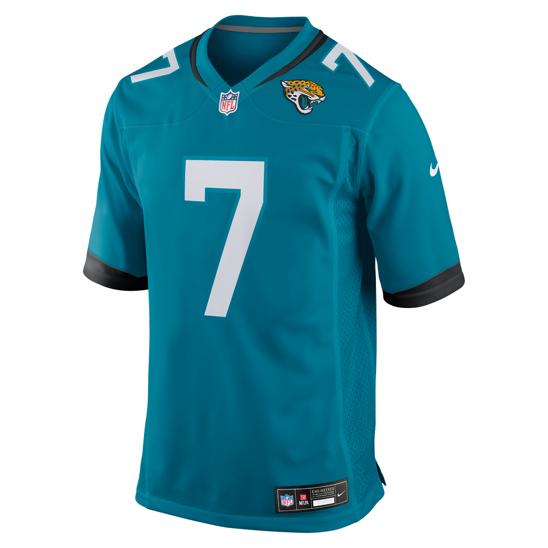 Jacksonville Jaguars Byron Leftwich Nike Black Retired Player Alternate Game Jersey - product image 14