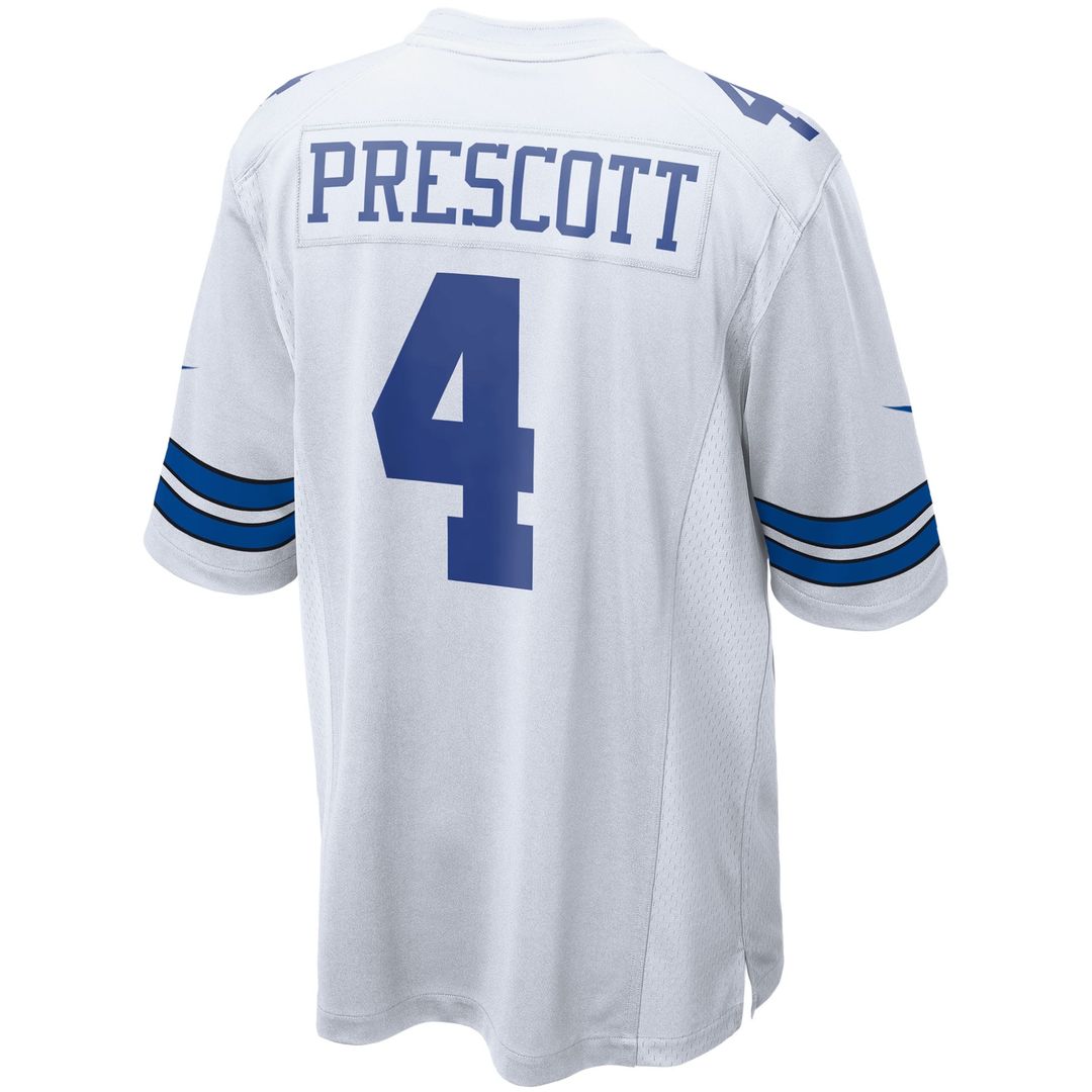 Dallas Cowboys Dak Prescott Nike White Game Team Jersey - product image 6