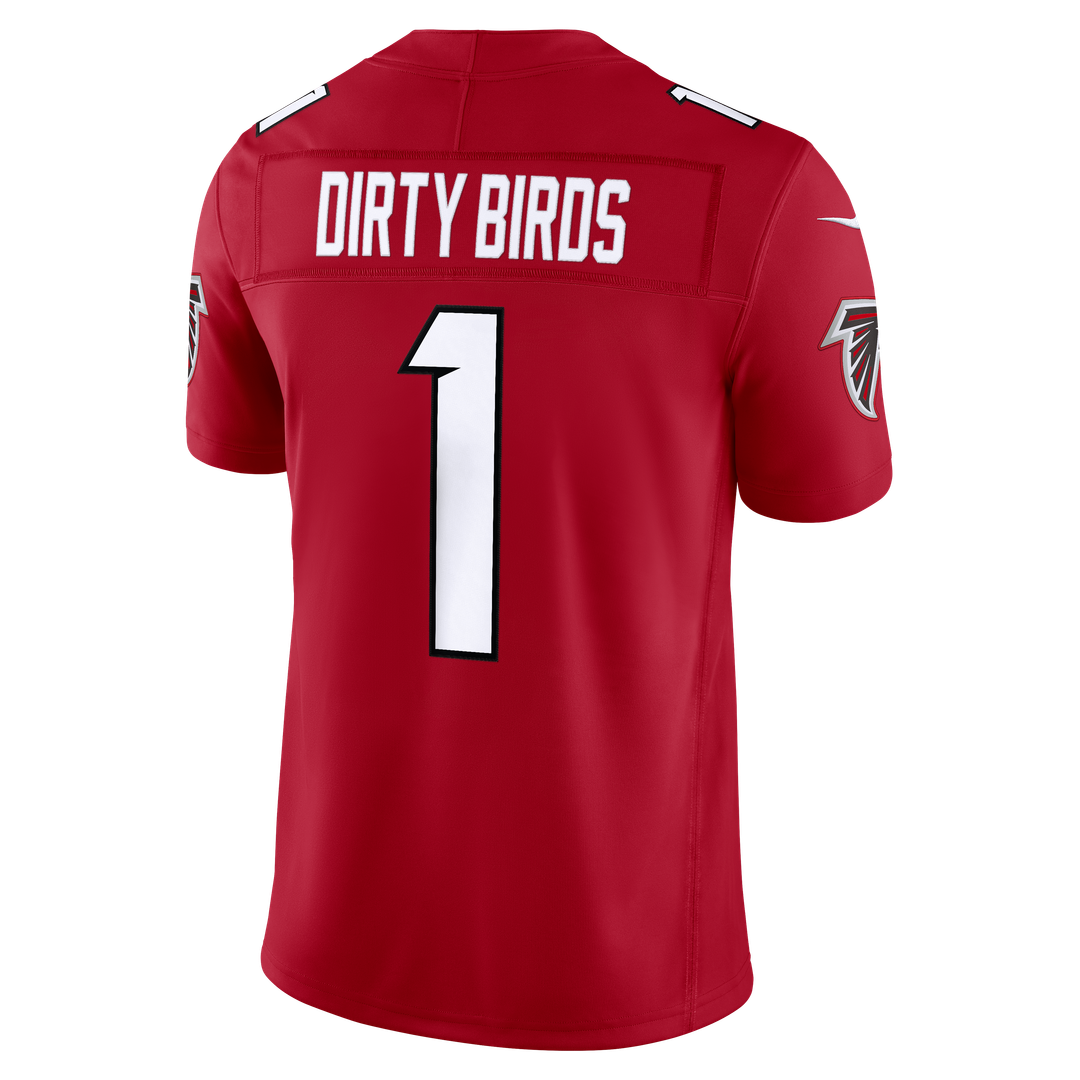 Atlanta Falcons Dirty Birds Nike Red Team Vapor F.U.S.E. Stitched Limited Jersey - product image 3