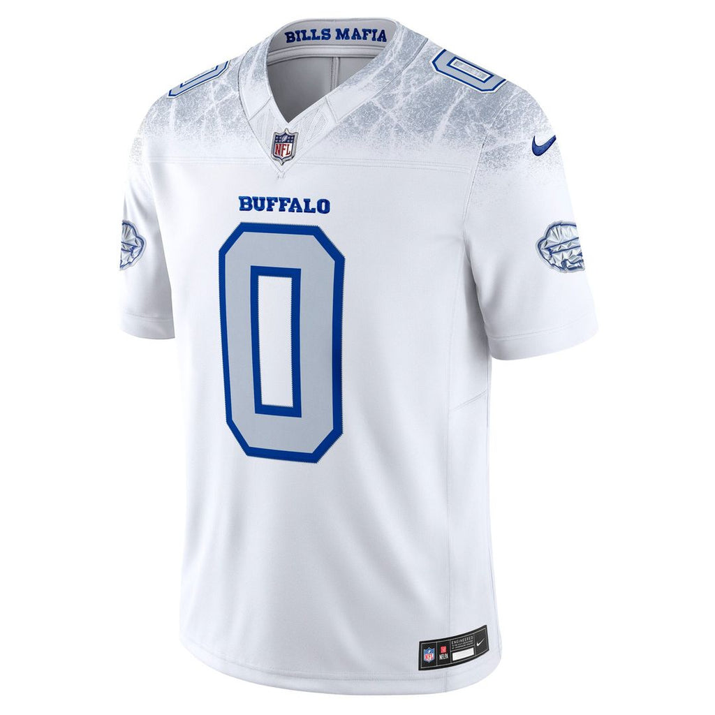 Buffalo Bills Keon Coleman Nike White Rivalries Collection Stitched Limited Jersey - product image 2