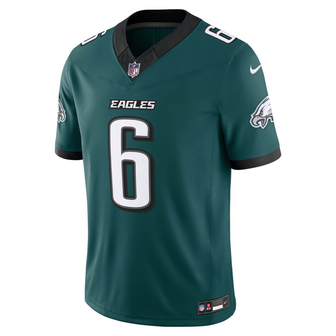 Philadelphia Eagles DeVonta Smith Nike Black Alternate Vapor F.U.S.E. Stitched Limited Jersey - product image 8