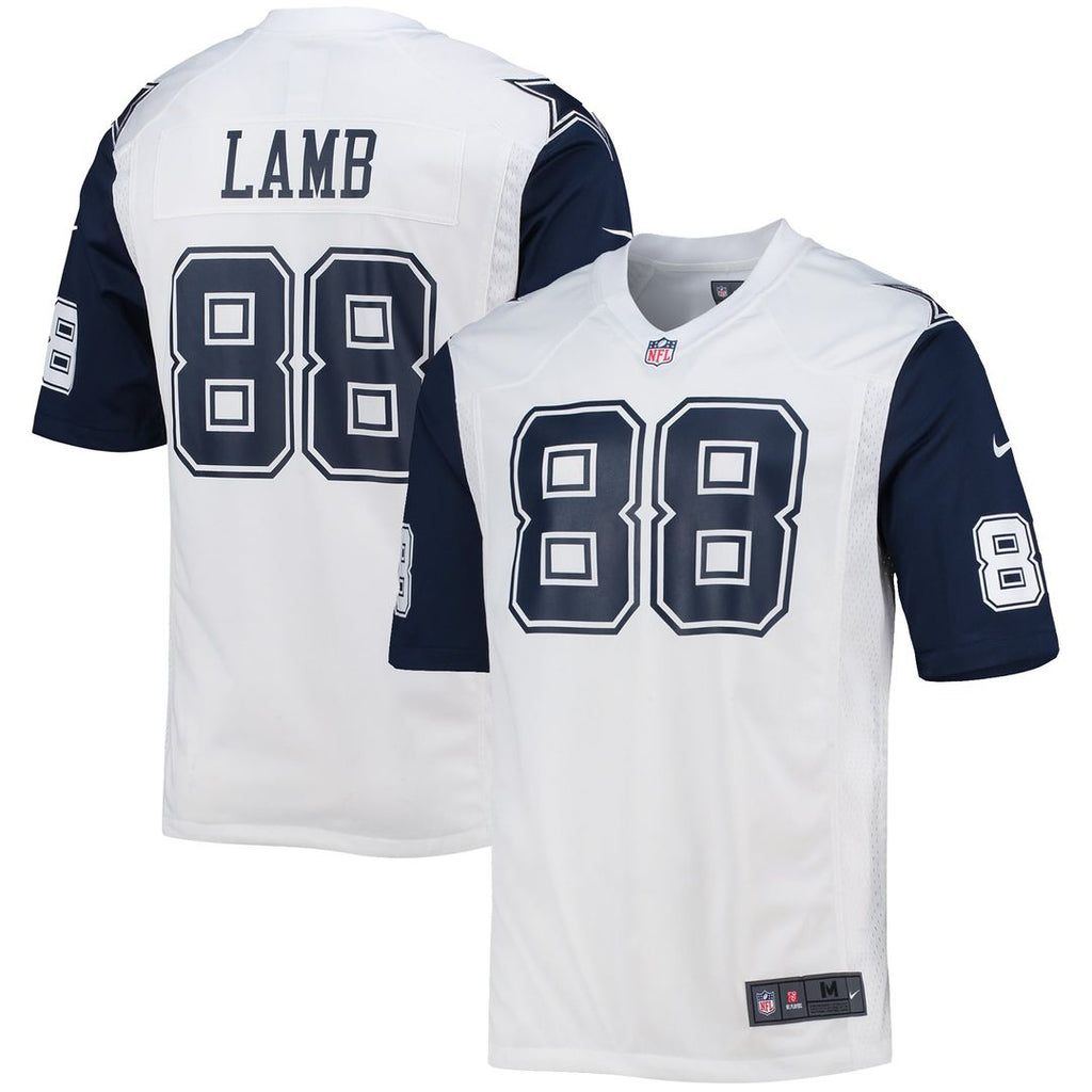 Dallas Cowboys CeeDee Lamb Nike White Alternate Game Team Jersey - product image 4